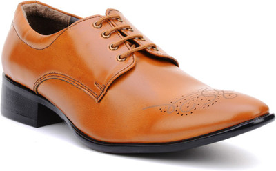 

Bruno Manetti 9921 Lace Up Shoes For Men(Tan), Teak