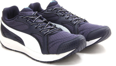 

Puma AxisEvoMeshDP Men Running Shoes For Men(Blue, Peacoat-white-atomic blue
