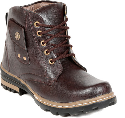 

Opancho Premium Quality Boots For Men(Brown