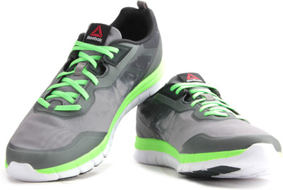 

REEBOK ZQUICK SOUL Running Shoes For Men(Green, Grey, Gravel/grey/white/green