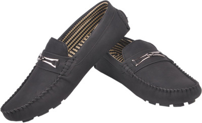 

Azzaro Black Lookah Loafers For Men(Black