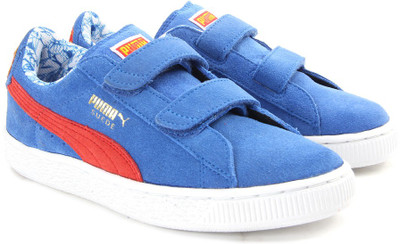 

Puma Boys Lace, Strong blue;high risk red;buttercup