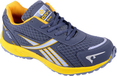 

Porcupine Laced Running Shoes For Men(Grey, Yellow