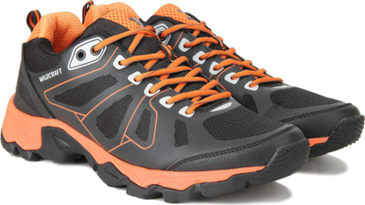 

Wildcraft Hiking & Trekking Shoes For Men(Black, Gry_orng