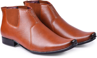 

Andrew Scott Men's Tan Formal Chelsea Slip On For Men(Tan