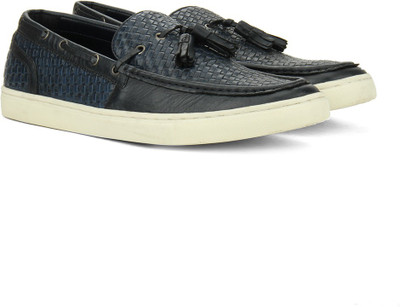 

Carlton London Mr.CL Loafers For Men(Black, Navy