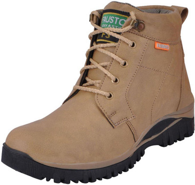 

FAUSTO Hiking and Trekking Boots For Men(Tan