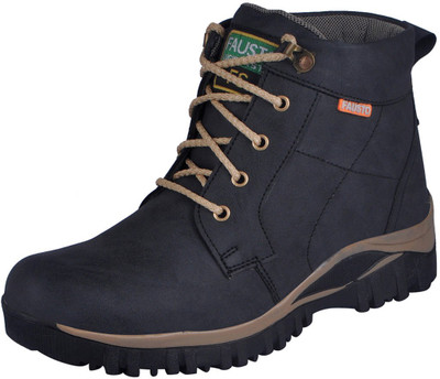 

FAUSTO Hiking and Trekking Boots For Men(Black