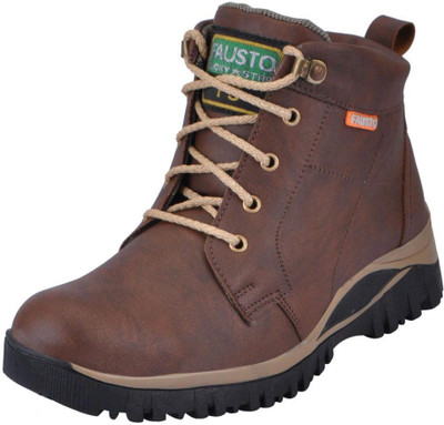 

FAUSTO Boots For Men(Brown