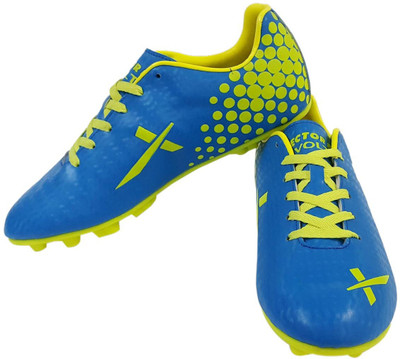 4 OFF on Vector X Volt Football Shoes For Men Green Blue on