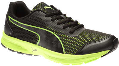 

Puma Heritage v4 IDP H2T Running Shoes For Men(Black, Puma black-safety yellow-puma white