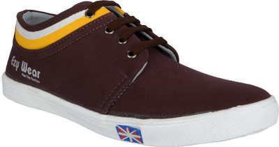 

Ezywear Canvas Shoes For Men(Brown
