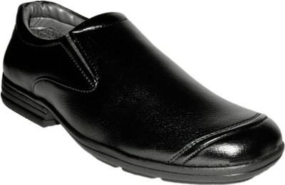 

Leather Chief Slip On Shoes For Men(Black)