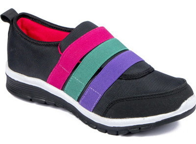 

Asian Walking Shoes For Women(Multicolor, Black