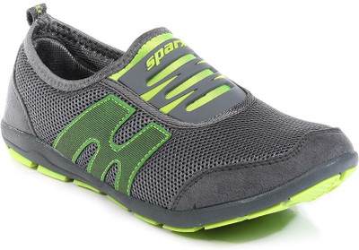 

Sparx Stylish Grey Florocent Green Running Shoes For Women(Grey, Green)