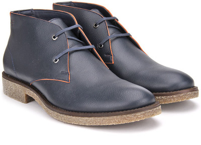 Buy Peter England Pe Boots For Men Brown On Flipkart Paisawapas Com