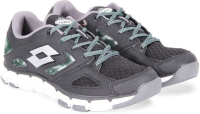 

Lotto CONGO Running Shoes For Men(Black, Black/white