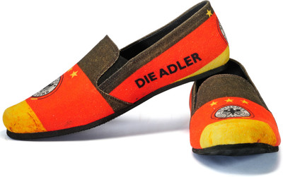 

FUNK Germany FIFA World Cup Loafers For Men(Red, Black), Red and black