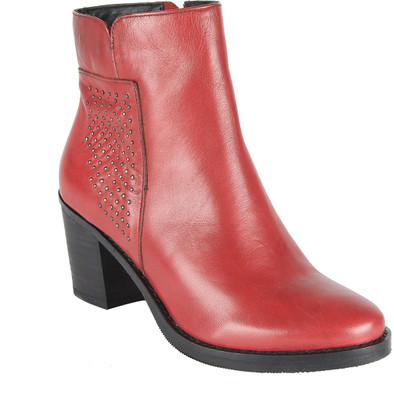 

Salt N Pepper 14-385 Roxy Bordo Red Boots Boots For Women(Red)