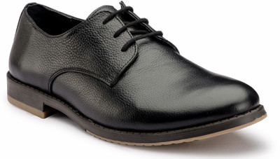 

De Scalzo Italian Lace Up For Men(Black