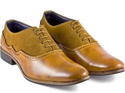 

DeVEE Arabian Style Edinburgh Tan Corporate Casuals For Men(Tan