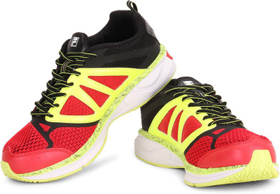 

Fila Windspeed Running Shoes For Men(Red), Red;black;sty yel