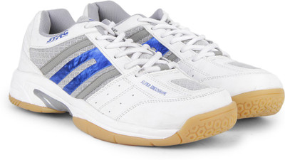

Stag Court Badminton Shoes For Men(White, White/red