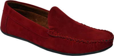 

Molessi Molessi Men's Maroon Loafer Shoes Loafers For Men(Red, 04;maroon
