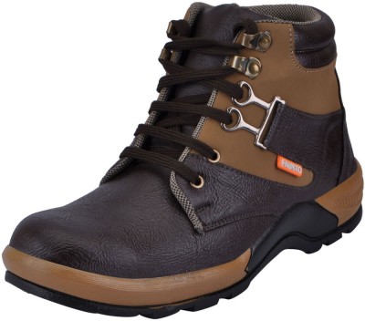 

FAUSTO Boots For Men(Brown)