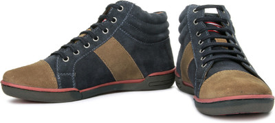 

U.S. Polo Assn High Ankle Sneakers For Men(Red, Tan, Navy