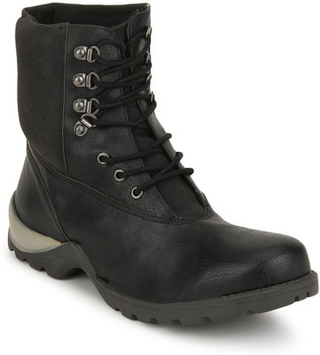 

Knotty Derby Goyle Side Panel Boots For Men(Black
