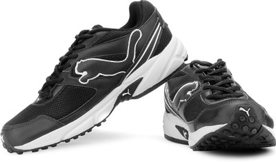 

Puma Burno Ind Running Shoes For Men(Black, White, 09;black;white