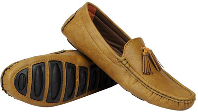 

FAUSTO Casual Loafers For Men(Beige
