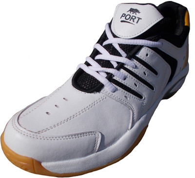 

Port Thomas Spark Badminton Shoes For Men(White