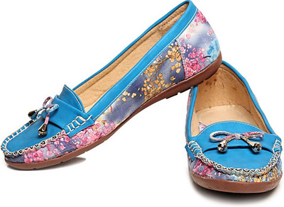 

Bare Soles Loafers For Women(Blue