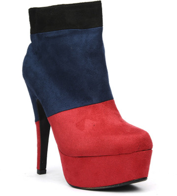 

Bruno Manetti Andreama Boots For Women(Multicolor, Red