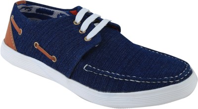 

SanMega Canvas Shoes For Men(Blue