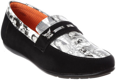 

Stylon Loafers For Men(Black, Multicolour