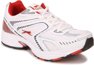 

Slazenger Moscow White/Red Running Shoes For Men(White