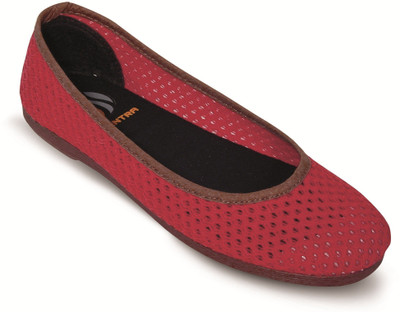 

Scentra BALLET FLAT Loafers For Women(Red, Wine