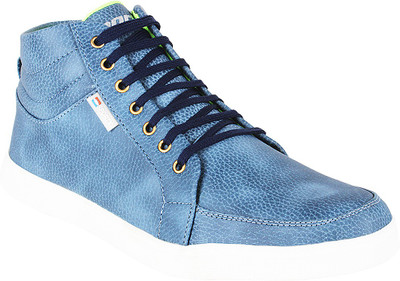 

Kraasa Textured Sneakers For Men(Blue)