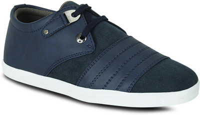 

Get Glamr Designer Canvas Shoes For Men(Blue