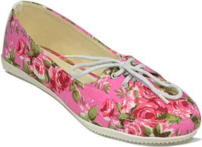 

Myra Floral Print Casuals For Women(Multicolor), Pink floral