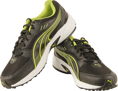 

Puma Atom DP Running Shoes For Men(Black, Black-macaw green