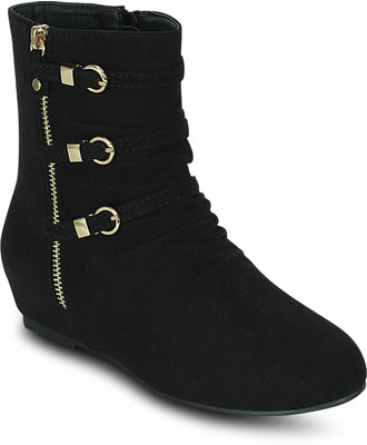 

Get Glamr Designer Tamaya Boots For Women(Black)