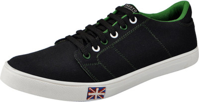 FAUSTO Trendy Sneakers For Men(Black)