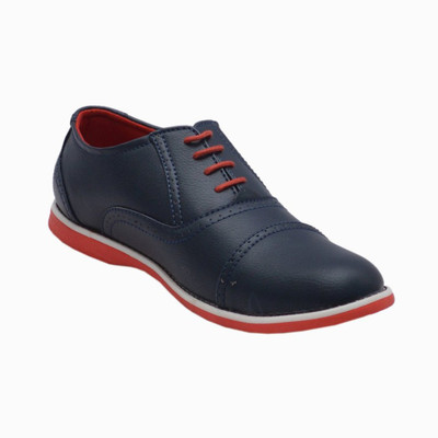 

Cooper England Men's Blue and Red Casual Shoes For Men(Blue