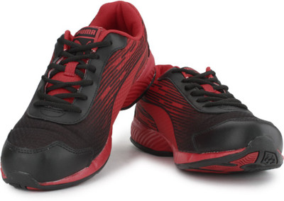 

Puma Agenor DP Men Training & Gym Shoes For Men(Black, Red, Black-high risk red