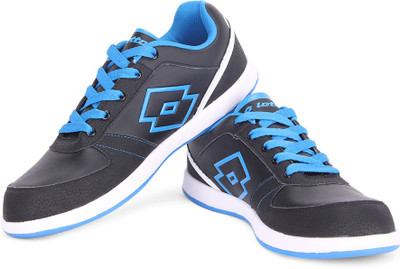 

Lotto LOGO PLUS III Sneakers For Men(Black, Blue