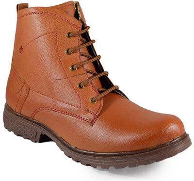 

Make in Delhi Boots For Men(Brown